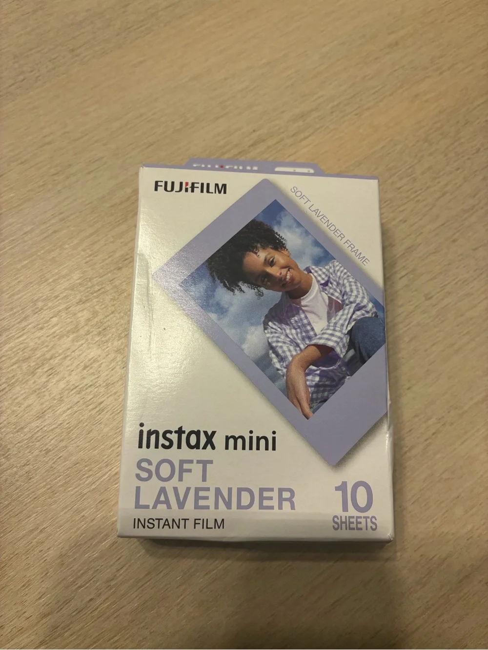Fujifilm instax Mini Soft Lavender Instant Film •Bundle of 3•